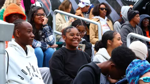 Princeton Women’s Tennis hosts Harvard on April 21, 2024.