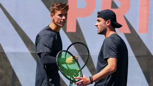 Princeton Men’s Tennis hosts Cornell on April 7, 2024.