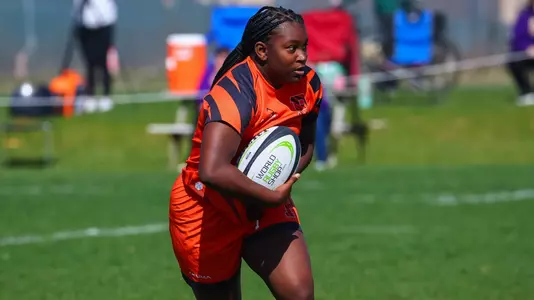 Princeton Women’s Rugby hosts Emperor 7s at Windsor Fields.