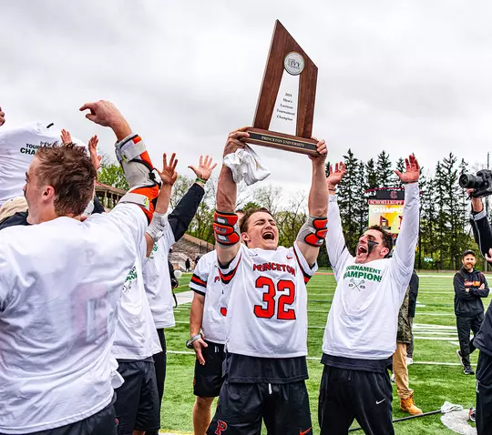 Men's Lacrosse Ivy Tourney Celebration