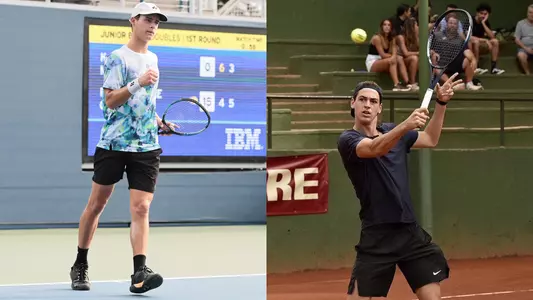 men's tennis class of 2028 action photos