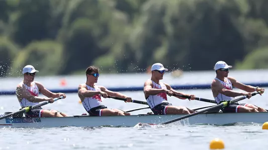 Nick Mead (Left) at 2024 Olympics