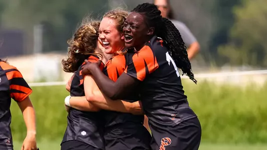 Women's Rugby Celebration