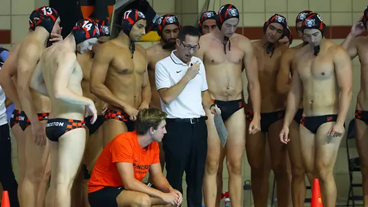 Men's Water Polo Huddle