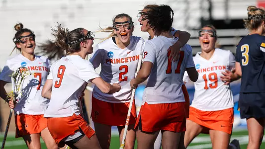 Maggie Molnar Celebration vs Drexel in 2024 NCAA Tournament