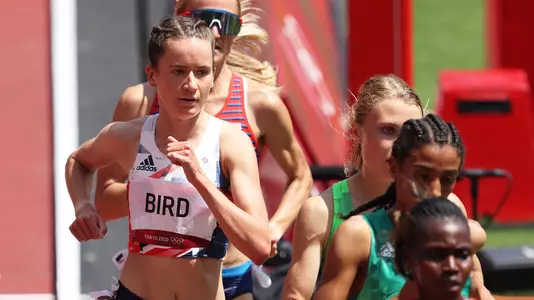 Lizzie bird action photo