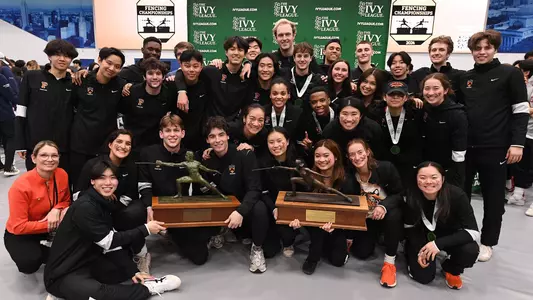 fencing teams with 2024 ivy trophies