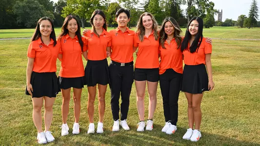 2024-25 Princeton Women's Golf Team Photo