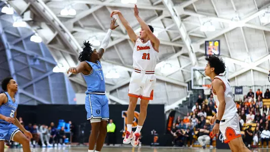 Princeton Men’s Basketball hosts Columbia on January 20, 2025.