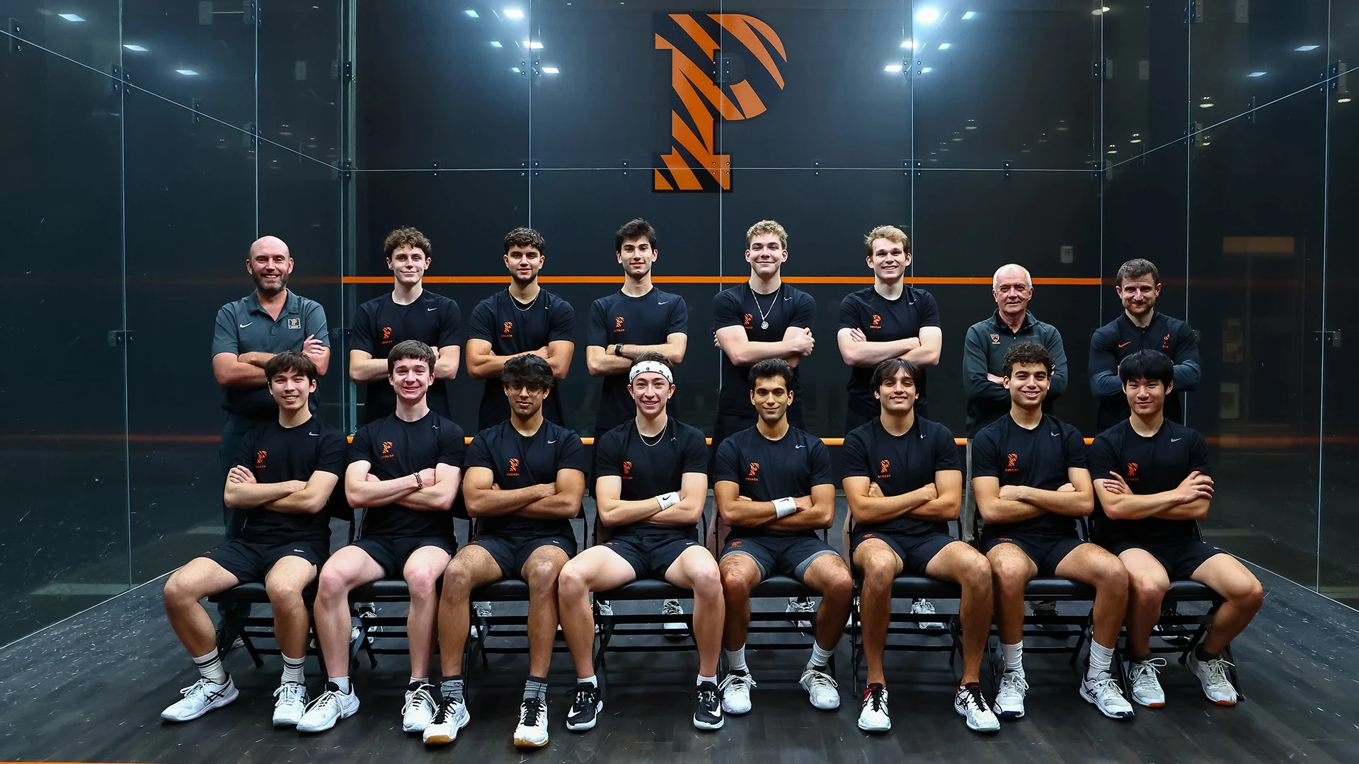 2025-26 men's squash team photo