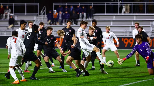 Msoccer Ivy tournament vs. Harvard