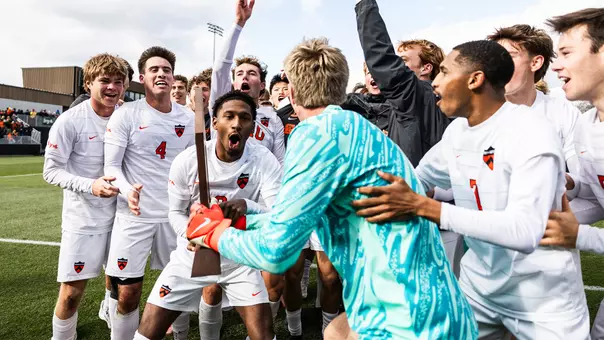 M soccer Ivy tournament trophy 2025