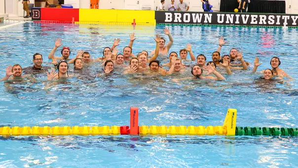men's water polo celebration photo