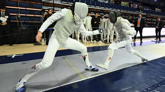 fencing action photo