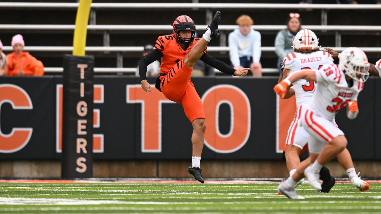 Princeton football: Brady Clark Named To FCS Punter Of The Year Award Watch List