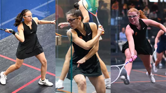 women's squash all-ivy action shots