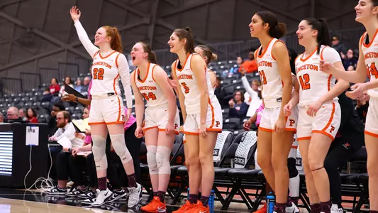 Princeton Women's Basketball Bench