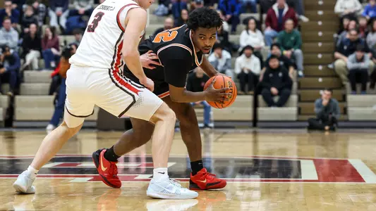 Feb. 14, 2025; Providence, Rhode Island, USA; during an Ivy League matchup between Princeton and Brown  held at Pizzitola Sports Center. Photo by Brian Foley for Foley-Photography.
