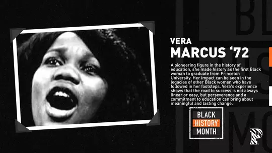 WLAX Black History Month - Vera Marcus