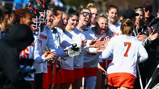 Women's Lacrosse Starting Lineup Introductions