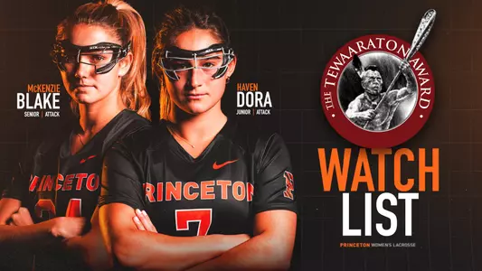 Blake & Dora Tewaaraton Watch List Graphic
