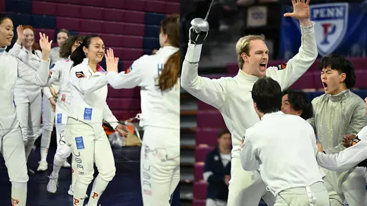 fencing celebration photos