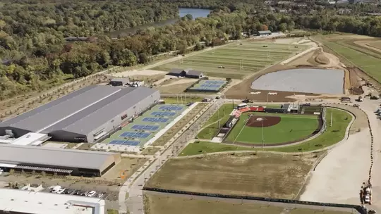 Aerial of Meadows Neighborhood