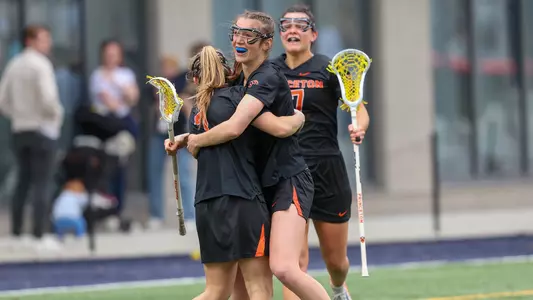 Women's Lacrosse Celebration At Yale 2025