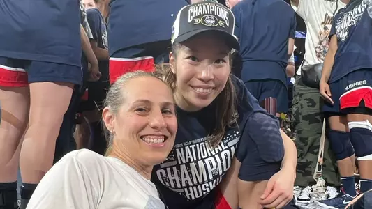 Kaitlyn Chen and Carla Berube