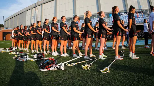 Women's Lacrosse National Anthem At NCAA Quarterfinals
