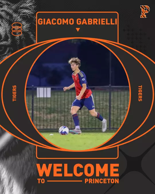 Giacomo Gabrielli Welcome to Princeton