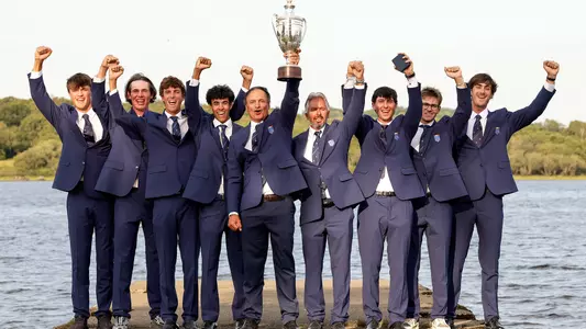 Riccardo Fantinelli Celebrates European Amateur Team Championship