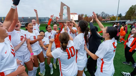 women's soccer Ivy league tournament championship celebration photo