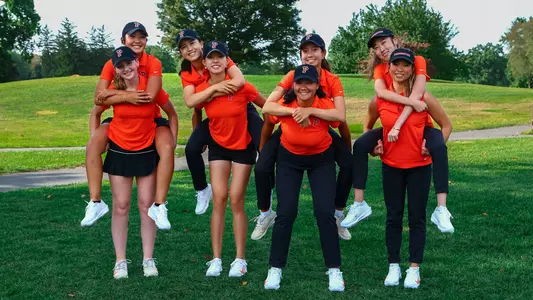 2025-26 Princeton Women's Golf team