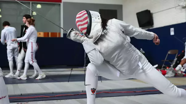 fencing action