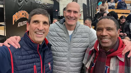 Howard Levy with two Penn guys