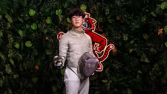 Alexander Kim posed