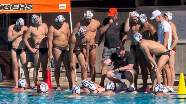 Men's Water Polo takes a timeout