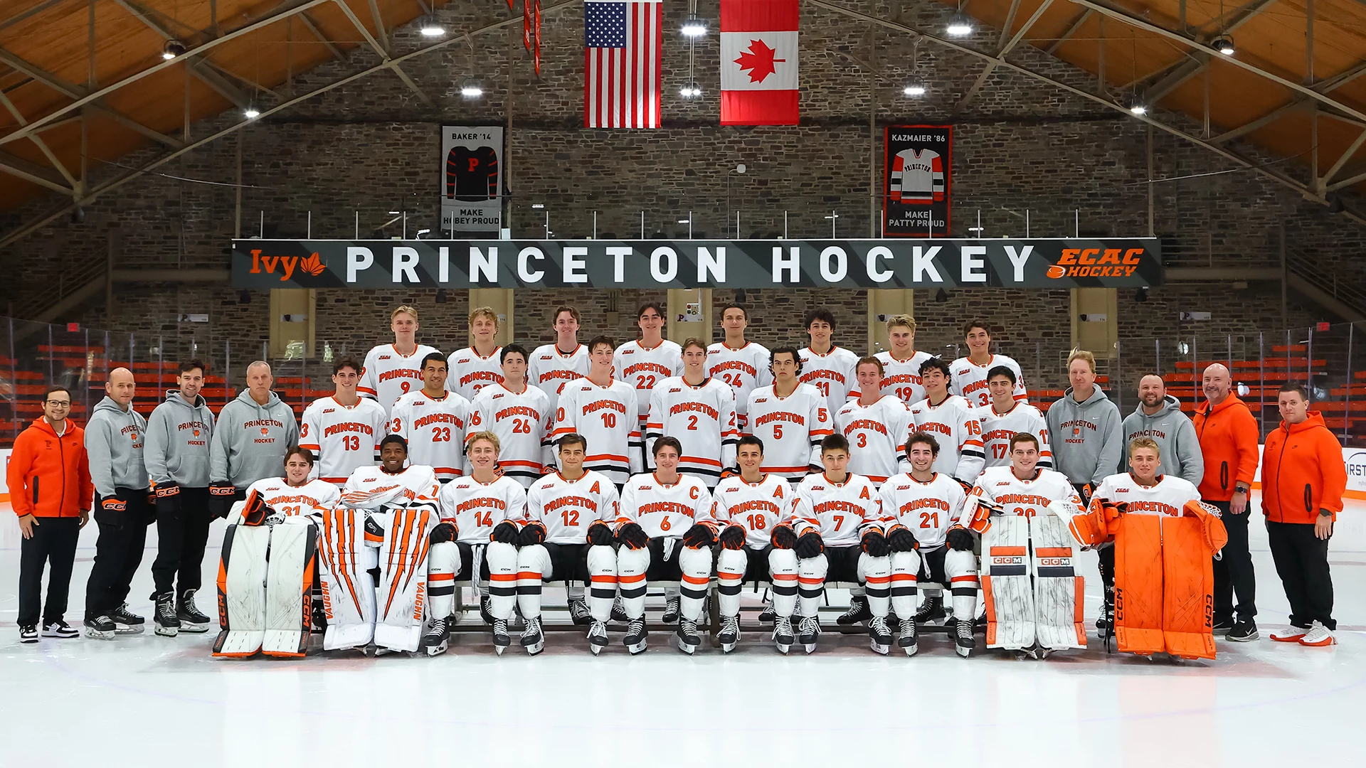 2026-27 Princeton Men's Hockey Team Photo
