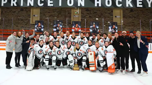 women's hockey ecac championship celebration photo