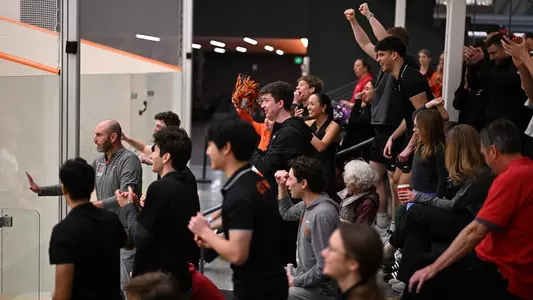 men's squash crowd photo