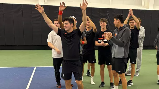 Men's tennis ECAC celebration