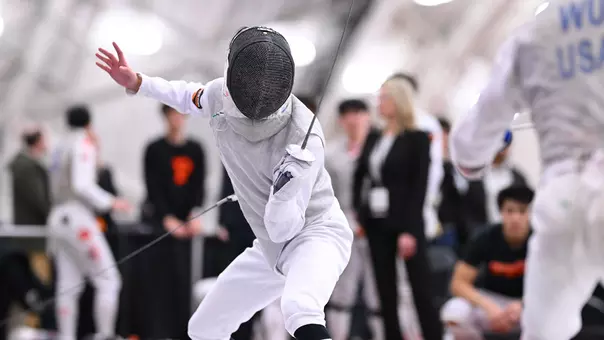 fencing action photo