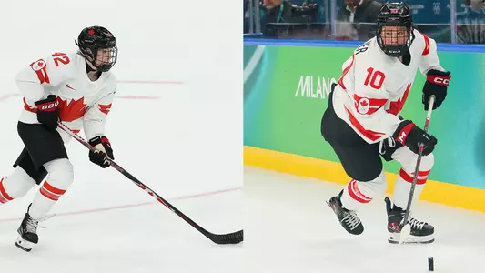 Claire Thompson-Sarah Fillier action photos