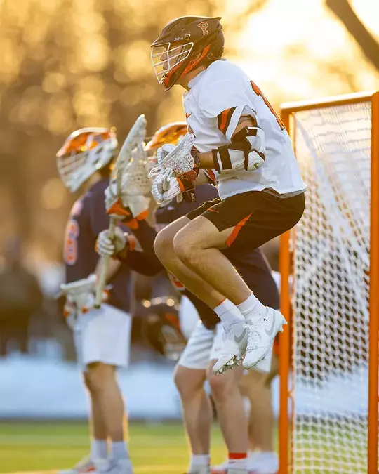 Sunset over Sherrerd Field vs. Syracuse