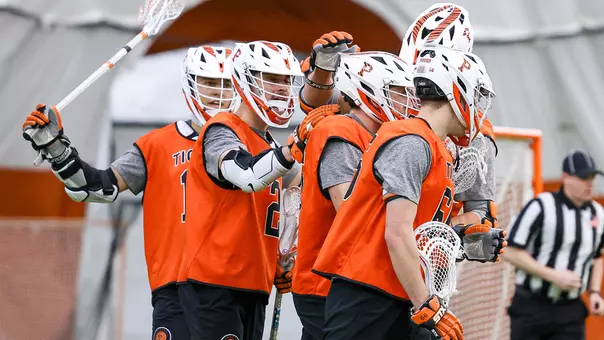 Mlax scrimmage vs. Villanova