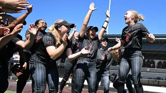 softball celebration photo