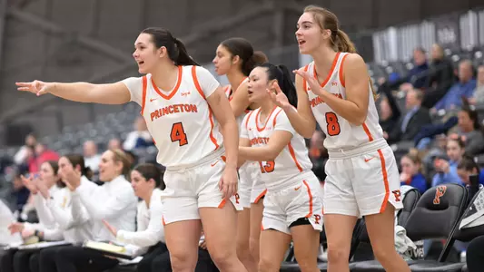 Princeton Women's Basketball Bench