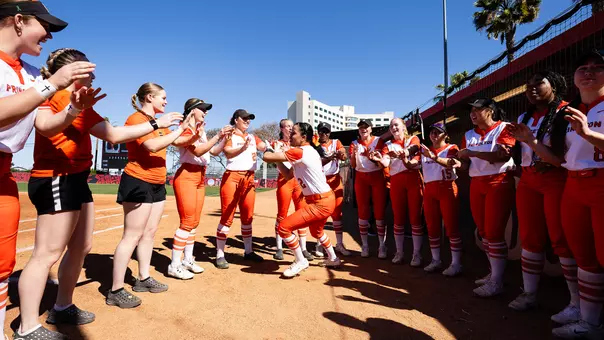photo from softball team introductions