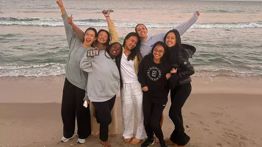 Women's tennis on the beach